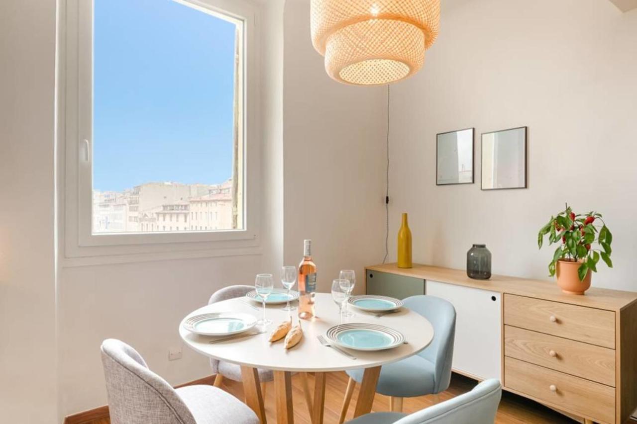 Splendide Appartement Sur Le Cours Estienne D'Orves Marseille Luaran gambar